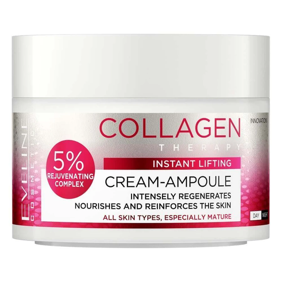 Крем-ампула Eveline Cosmetics Collagen Therapy, 50 мл: ціни та характеристики