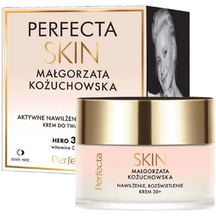 Perfecta Skin Małgorzata Kożuchowska Зволожуючий і освітлюючий денний і нічний крем 30+, 50 мл