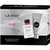 La Rive Absolute Sport Men Туалетная вода 100 мл + Туалетная вода для душа 100 мл
