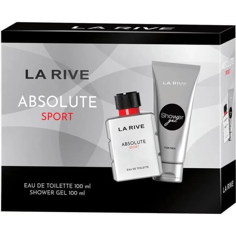 La Rive Absolute Sport Men Туалетная вода 100 мл + Туалетная вода для душа 100 мл: цены и характеристики