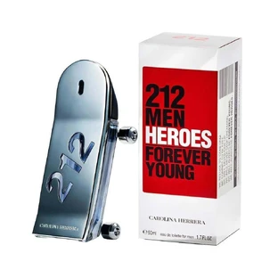 Carolina Herrera 212 Heroes Forever Young Men Туалетная вода, 50 мл