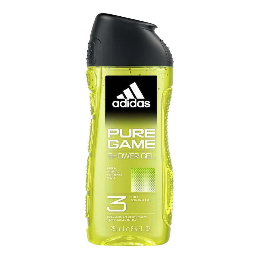 Гель для ухода за кожей головы Adidas Pure Game, 250 мл: цены и характеристики