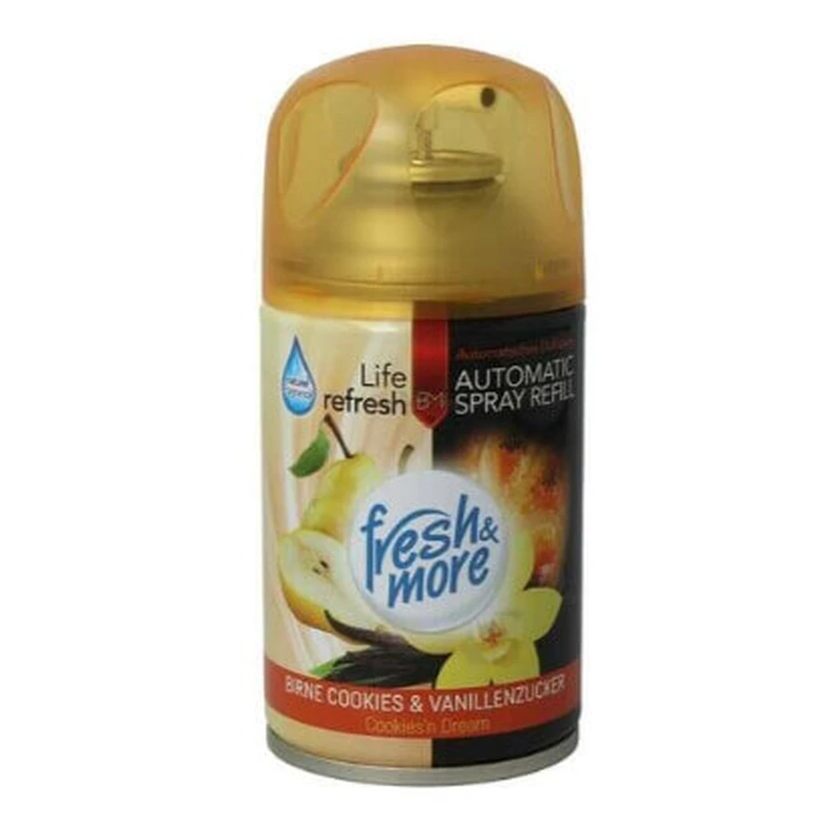 Fresh & More, Birne Cookies & Vanille, освіжувач повітря, 250 мл: ціни та характеристики