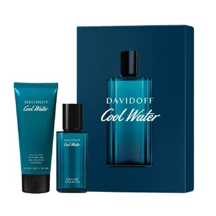 Davidoff Cool Water Men Set Eau de Toilette, 40 мл + гель для душу, 75 мл