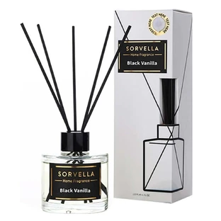 Sorvella Perfume Ароматический диффузор Черная ваниль, 120 мл