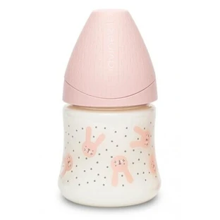 Suavinex, Premium Pink Rabbit Bottle 150 мл