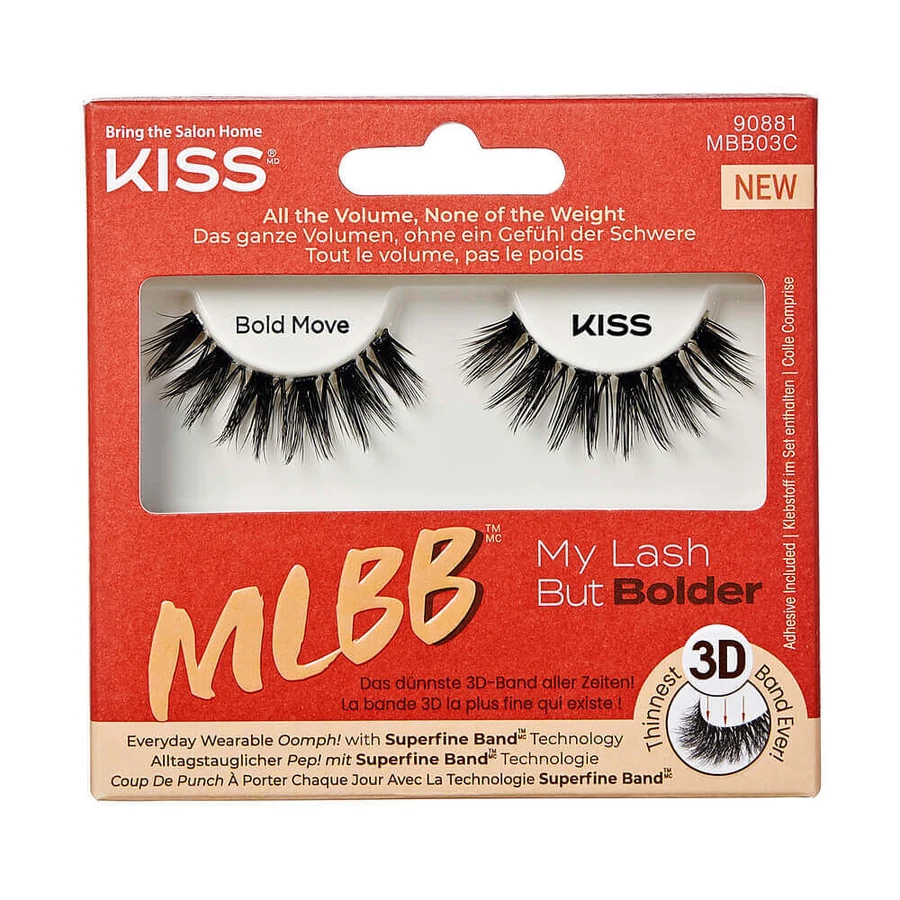 Gene false My Lash But Bolder, Bold Move, 1 пара, Kiss: ціни та характеристики