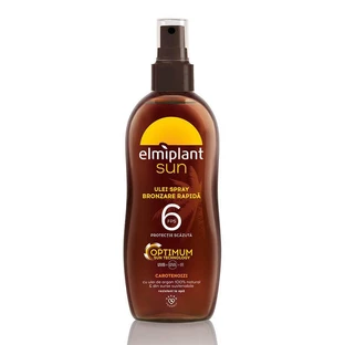 Олія-спрей Elmiplant Optimum Sun SPF 6 для швидкої засмаги, 150 мл