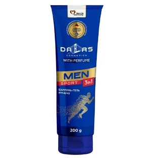 Гель для мужчин Dalas Men Sport 3 в 1, 200 г