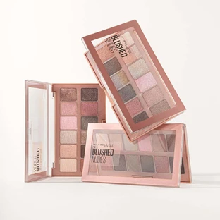Палетка теней для век Maybelline The Blushed Nudes, 9,6 г