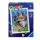 Раскраска по номерам Котенок и бабочка Creart, Ravensburger