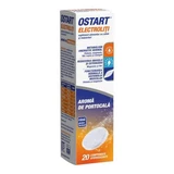 Електроліти Ostart зі смаком апельсина, 20 шипучих таблеток, Fiterman