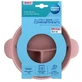 Силиконовая миска Canpol Babies с 3 отделениями, цвет 51/403, розовый, 360 мл, для детей от 6 месяцев