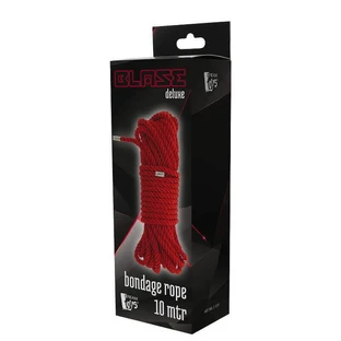 Dream Toys Blaze Deluxe Bondage Rope Red 10m