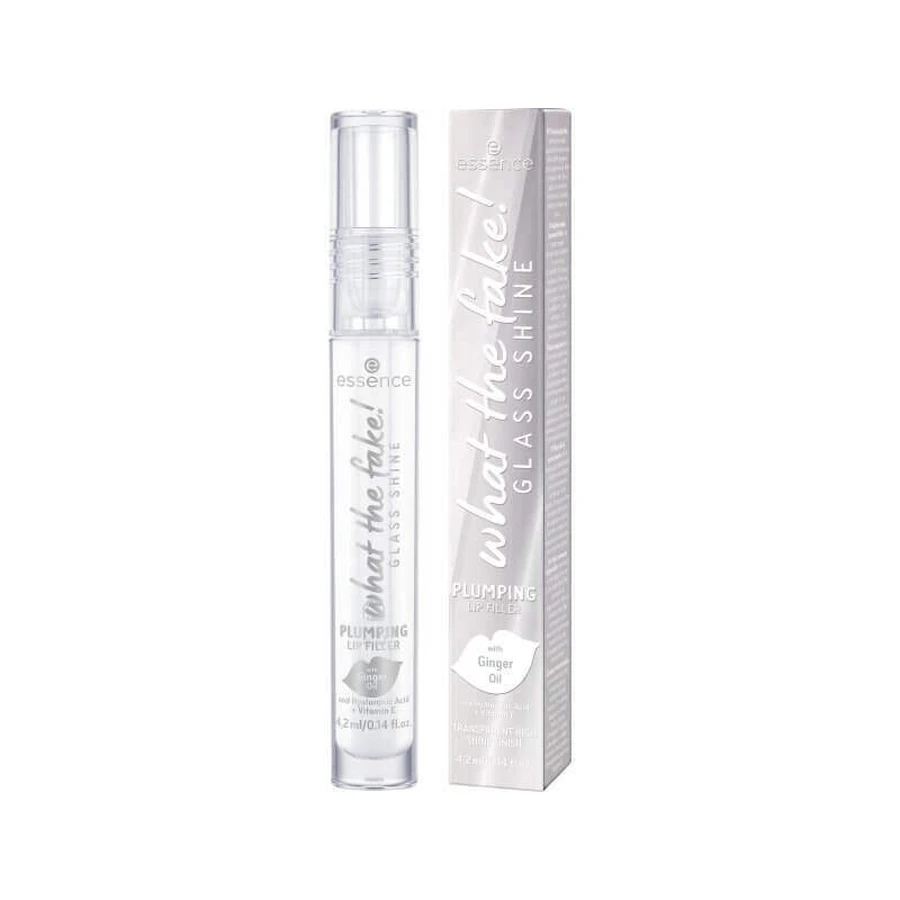 Об'ємний блиск для губ Glass Shine What the Fake!, 01 Oh So Glassy!, 4.2 мл, Essence: ціни та характеристики