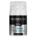 М'який крем для обличчя Solverx для чоловіків, 50 мл