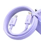 Кабель Baseus Superior Series для быстрой зарядки и передачи данных USB-C - Lightning PD 20 Вт, 1 м, фиолетовый