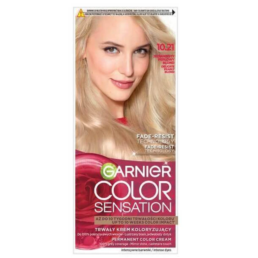 Крем-фарба для волосся Garnier Color Sensation 10.21 Silky Pearl Blonde: ціни та характеристики