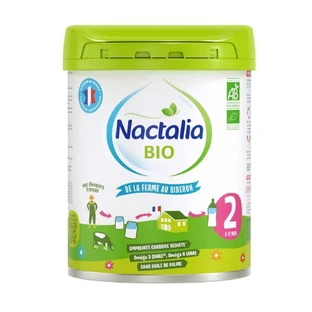 Органическая молочная смесь Nactalia Bio 2, 6-12 месяцев, 800 г, Nactalia