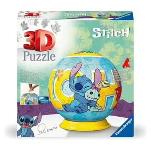 3D-пазл - Диснеевский шар Стича, 72 детали, Ravensburger