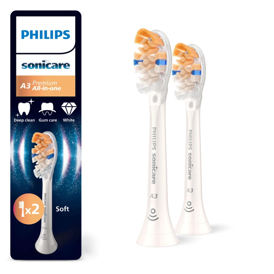 Сменные насадки для звуковой щетки Philips Sonicare All-in-One HX9092/87, 2 штуки: цены и характеристики