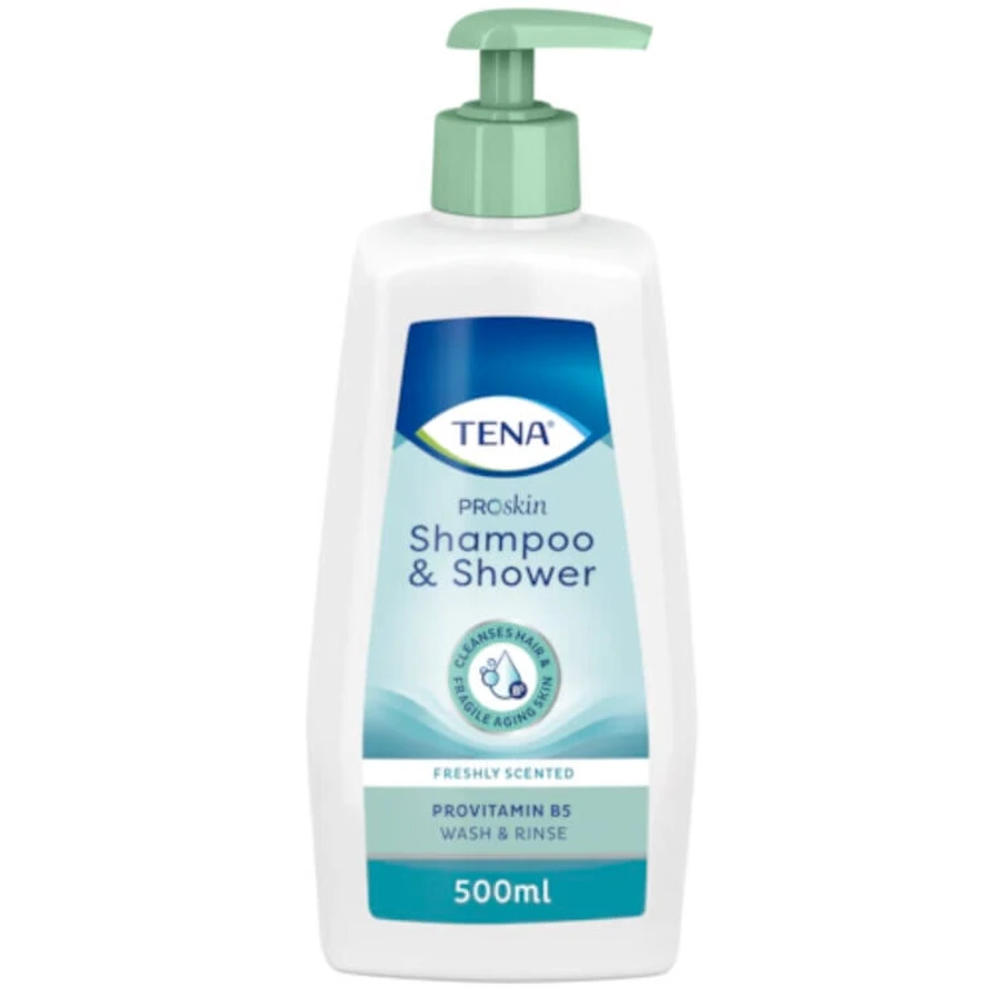 Гель для душу і шампунь 2 в 1 Tena Shower & Shampoo 500 мл: ціни та характеристики