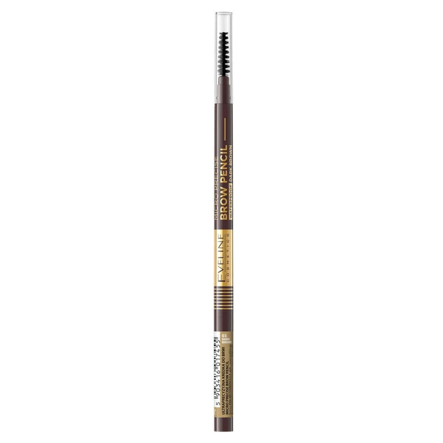 Олівець для брів Eveline Cosmetics Micro Precise Ultra-Precise 03 Dark Brown, 1 шт.: ціни та характеристики