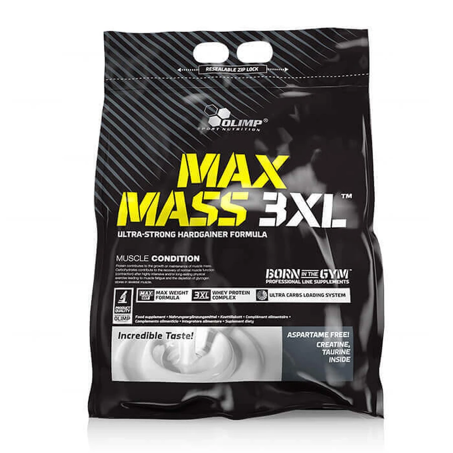 Olimp, MaxMass 3XL, полуничний смак, 6000 г: ціни та характеристики
