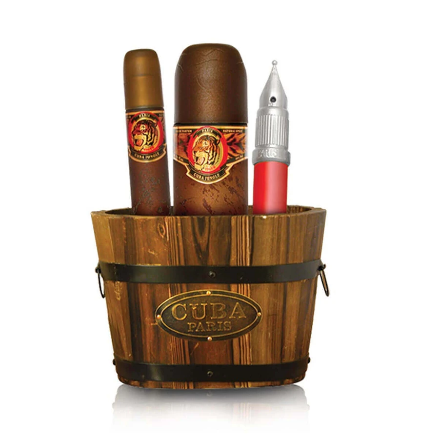 Cuba Jungle Tiger Set Eau de Parfum 100ml + Eau de Parfum 35ml + Eau de Parfum 20ml: цены и характеристики