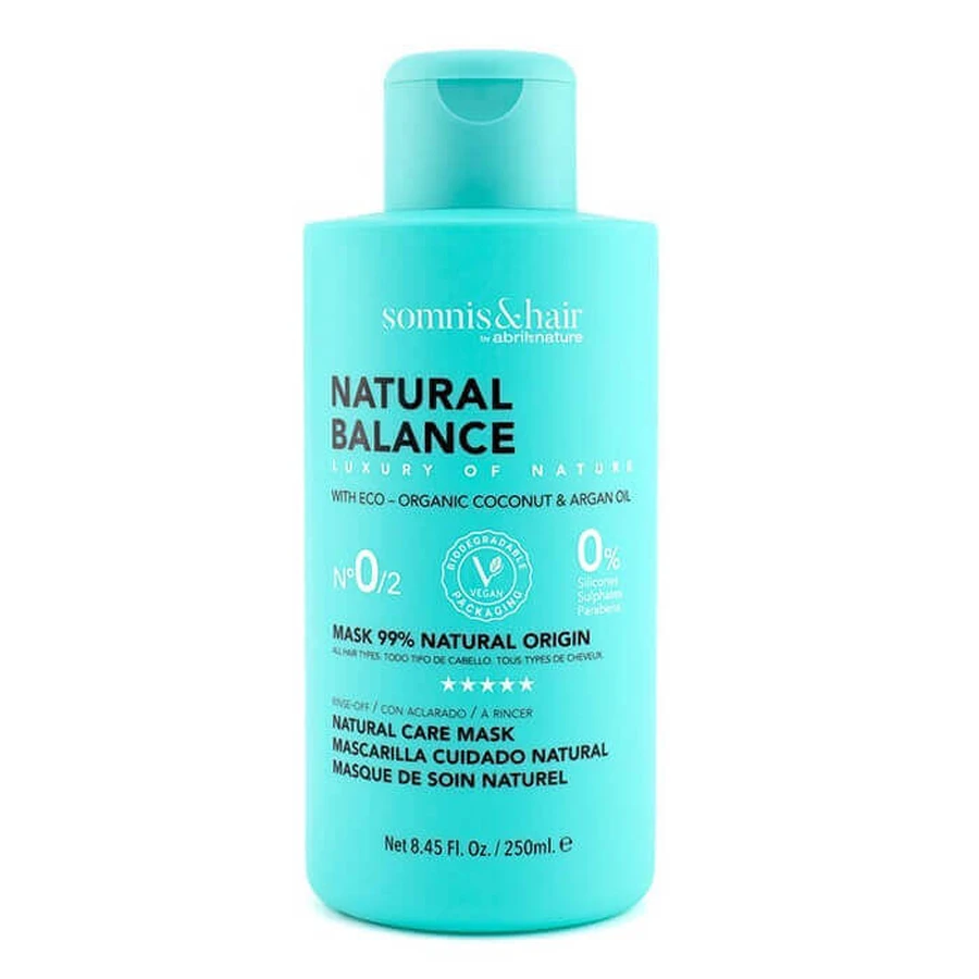 Натуральна маска для волосся Somnis & Hair Natural Balance, 250 мл: ціни та характеристики