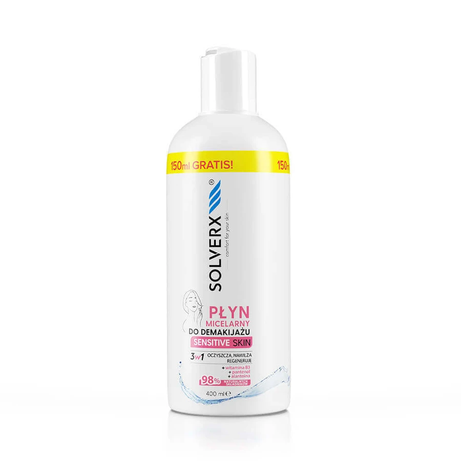 Solverx Sensitive Skin for Women 3-в-1 Micellar Remover, 400 мл: цены и характеристики