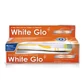 Отбеливающая зубная паста White Glo Anti-Plaque для удаления и предотвращения зубного камня, 100 мл + щётка