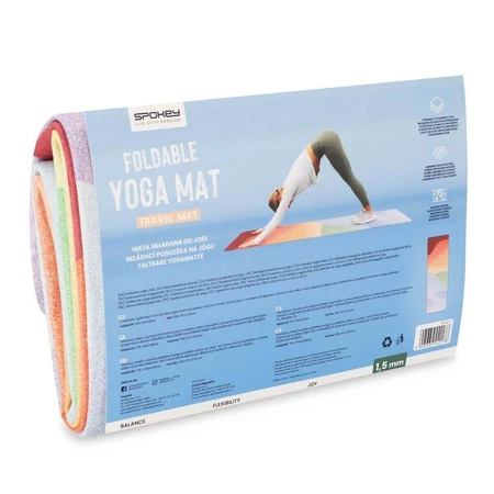 Spokey Travel Yoga, ковдра з тканини для йоги, антидощовик, гнучкий, кольоровий, 1 шт.: ціни та характеристики