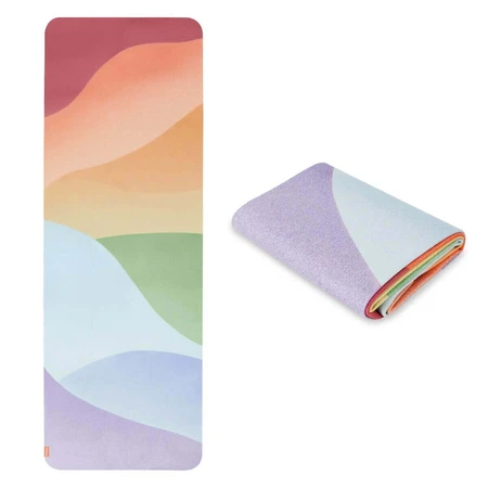 Spokey Travel Yoga, ковдра з тканини для йоги, антидощовик, гнучкий, кольоровий, 1 шт.: ціни та характеристики