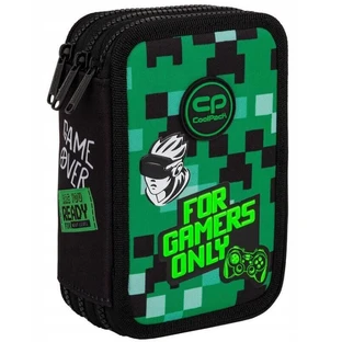 Пенал Coolpack на 3 відділення з обладнанням Jumper 3 Game Zone