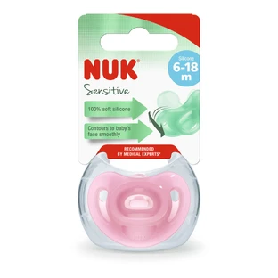 Силіконова соска M2 Sensitive, 6-18 місяців, різні кольори, 1 шт, Nuk