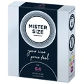 Презервативы Mister Size, 64 мм, 3 штуки