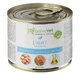Дієтичний вологий корм для котів OrganicVet Poultry, 200г