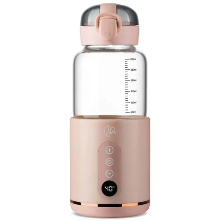MyBabyBottle, biberon portabil, încălzitor de apă și lapte pentru bebeluși, roz: цены и характеристики