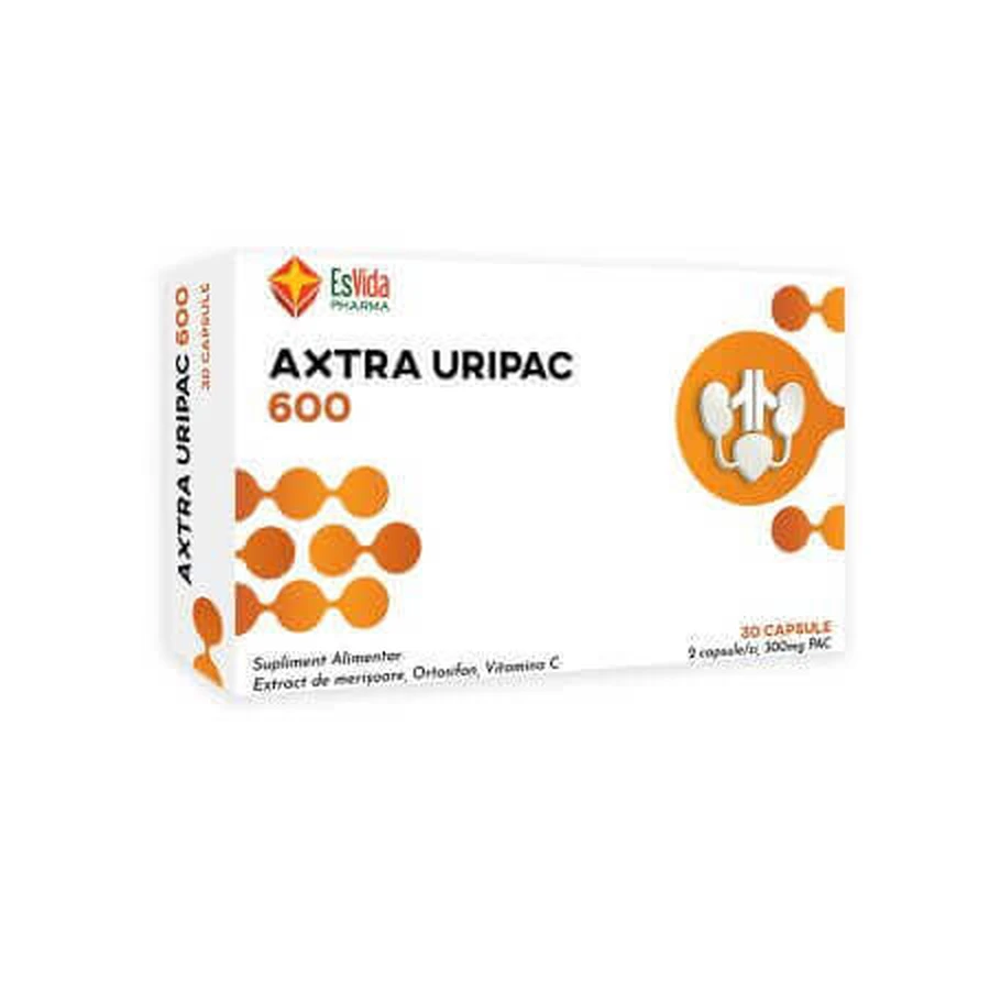 Астра Уріпак 600, 30 капсул, Esvida Pharma: ціни та характеристики