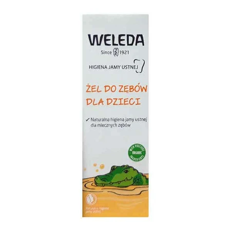 Weleda, Дитяча зубна паста, захист від карієсу, без фтору, 50 мл: ціни та характеристики
