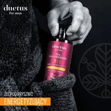 Duetus For Men Энергетический гель для душа для тела, лица и волос 3 в 1, 300 мл