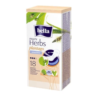 Прокладки Bella Herbs Panty Liners with Ribwort Plantain, 18 шт
