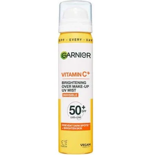 Спрей з вітаміном С і SPF 50+ для нанесення поверх макіяжу, 75 мл, Garnier