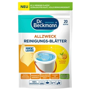 Смужки для миття підлоги Dr.Beckmann Lemon, 20 шт