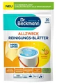 Полоски для мытья полов Dr.Beckmann с лимоном, 20 шт.