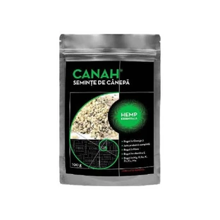 Лущене насіння конопель, 100 гр, Canah