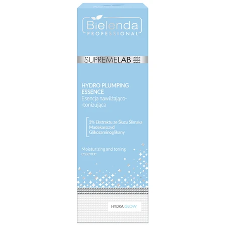 Bielenda Professional SupremeLAB Hydra Glow, тонізуюча і зволожуюча есенція з екстрактом слизу равлика, 200 мл: ціни та характеристики