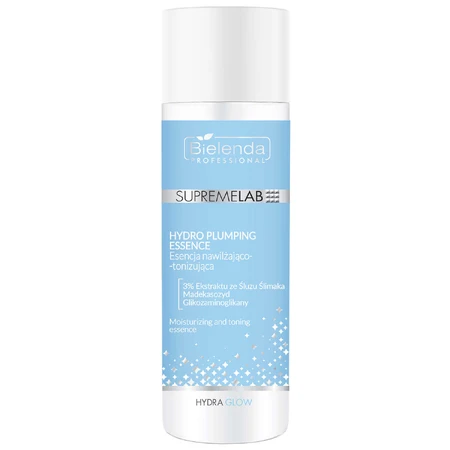 Bielenda Professional SupremeLAB Hydra Glow, тонізуюча і зволожуюча есенція з екстрактом слизу равлика, 200 мл: ціни та характеристики