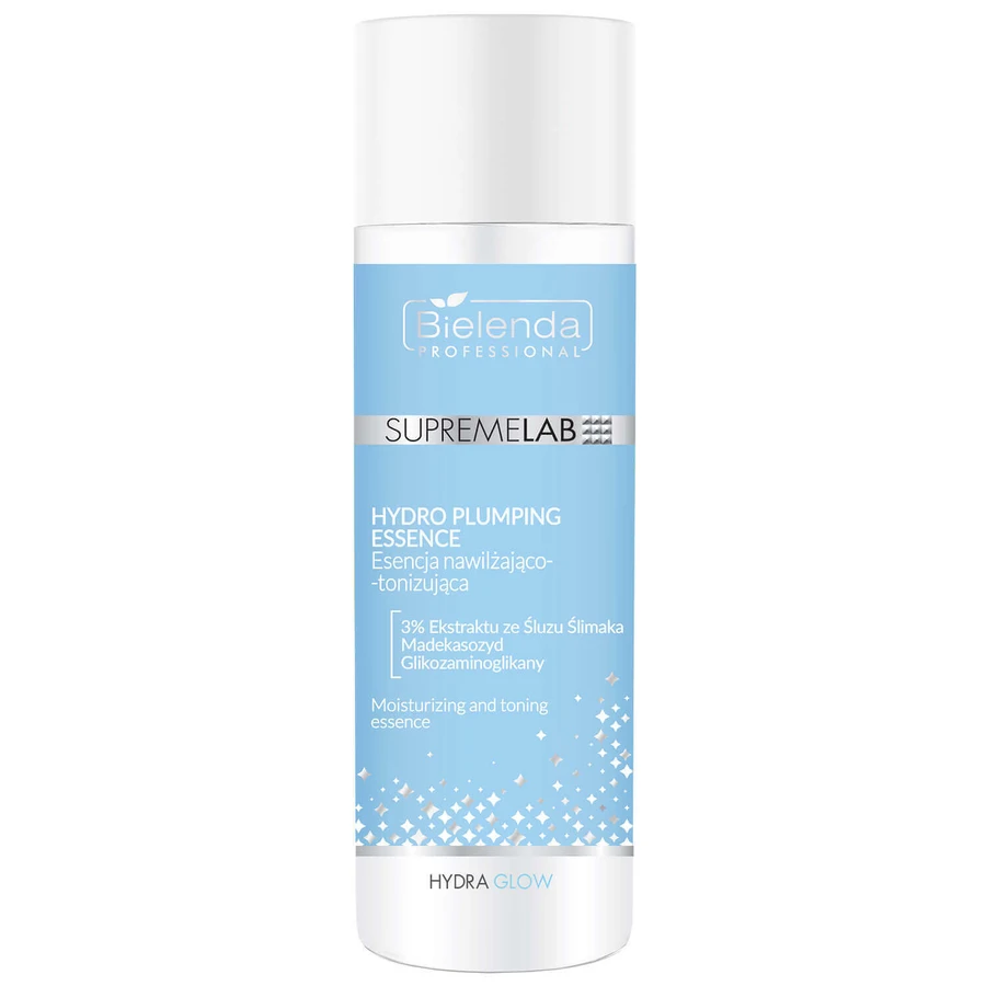 Bielenda Professional SupremeLAB Hydra Glow, тонізуюча і зволожуюча есенція з екстрактом слизу равлика, 200 мл: ціни та характеристики